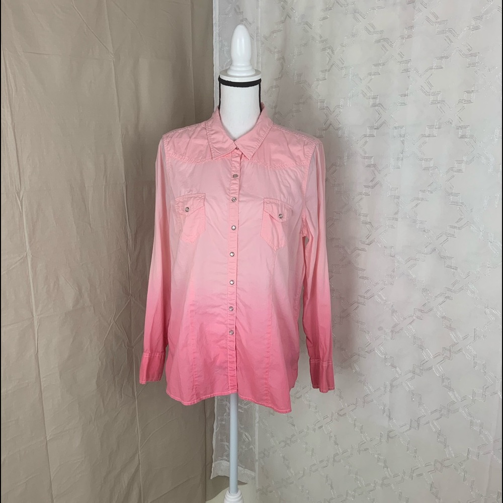 Jean by búfalo blouse for woman ombré style